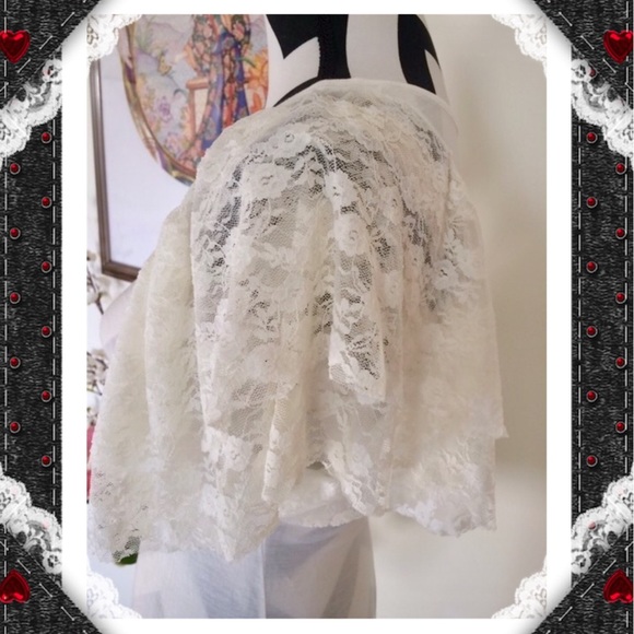 Fashion Ruffle Sleeve White Top - Picture 5 of 6